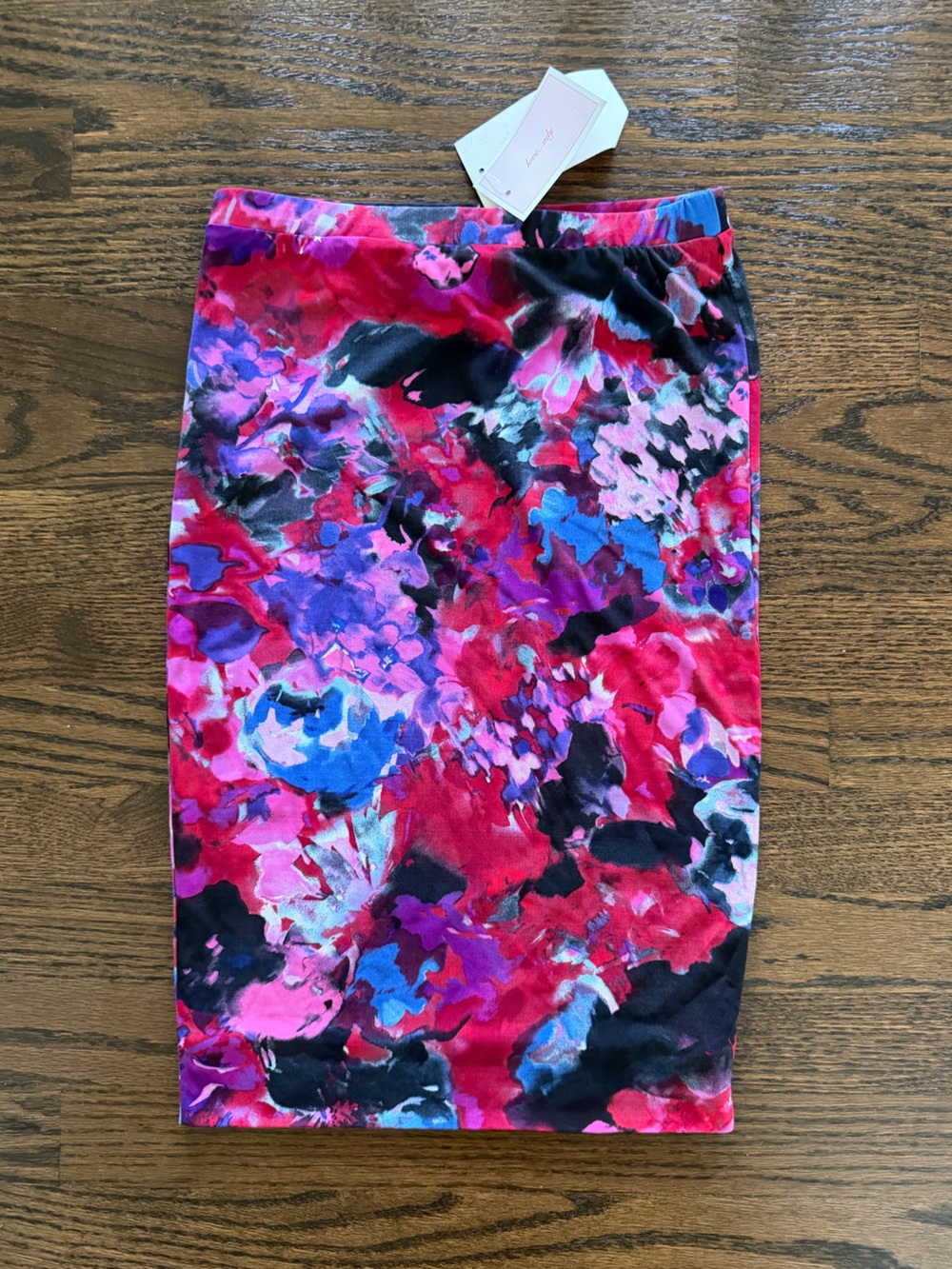 NEVER WORN w/ tags Love…ady Multicolor Floral Stretch Pencil Skirt Women’s XS